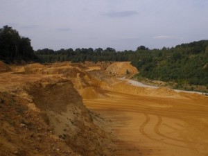 Kies- und Sandgruben am Freudenberg